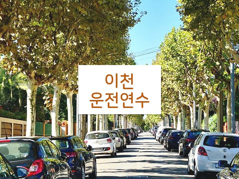 이천운전연수 후기