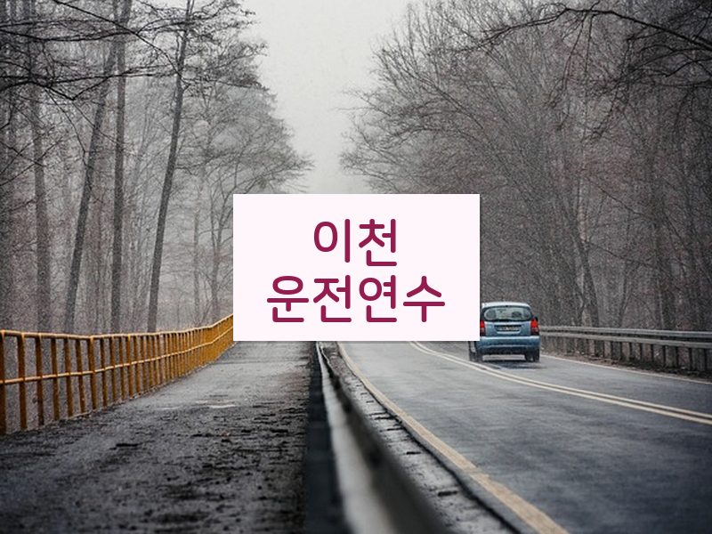이천운전연수 후기