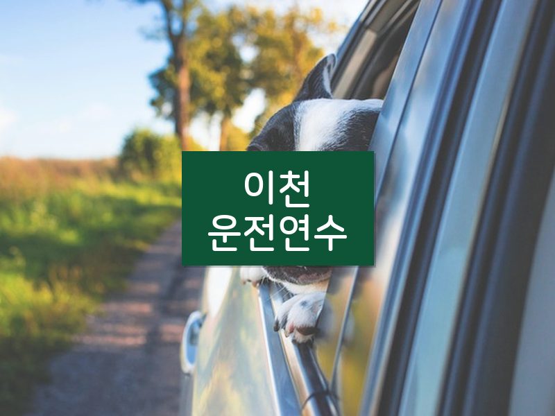 이천운전연수 후기