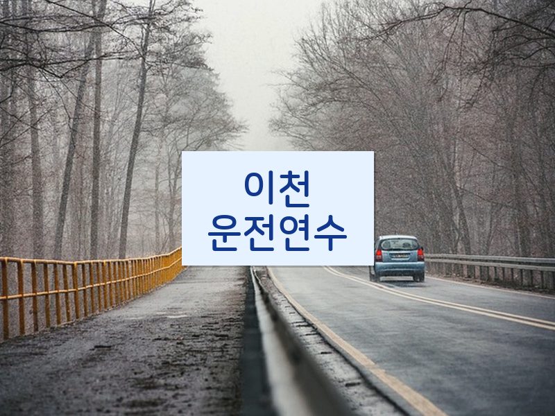 이천운전연수 후기