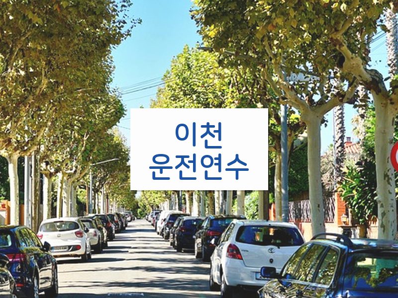 이천운전연수 후기