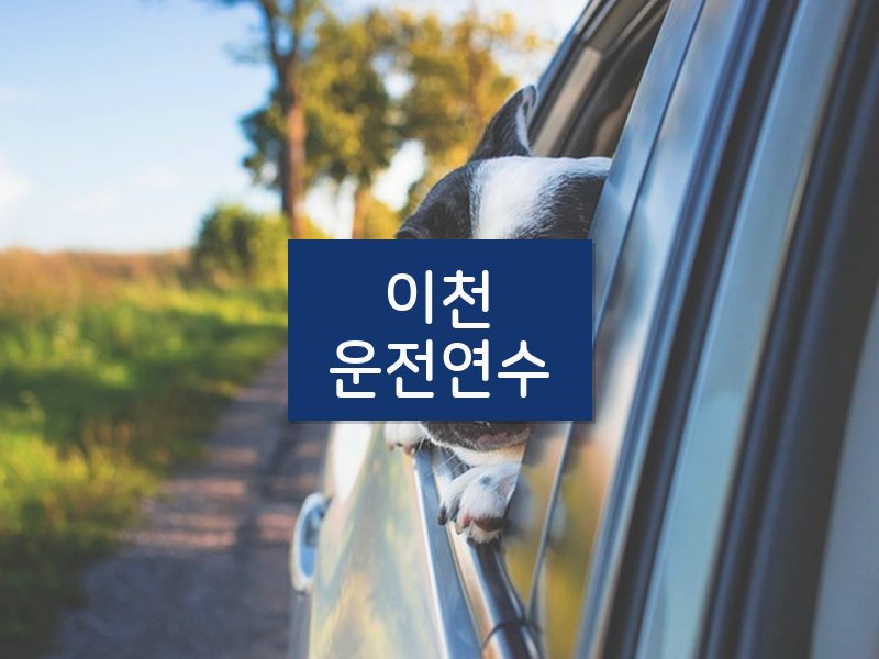 이천운전연수 후기