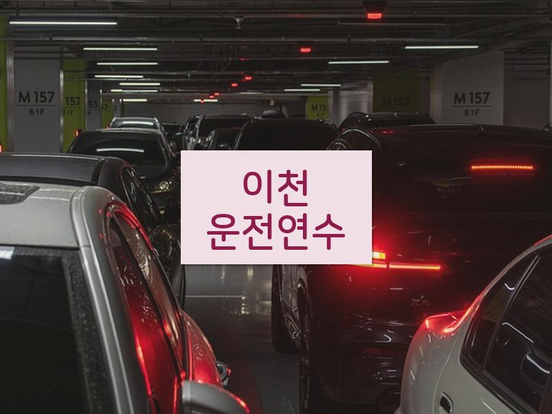 이천운전연수 후기