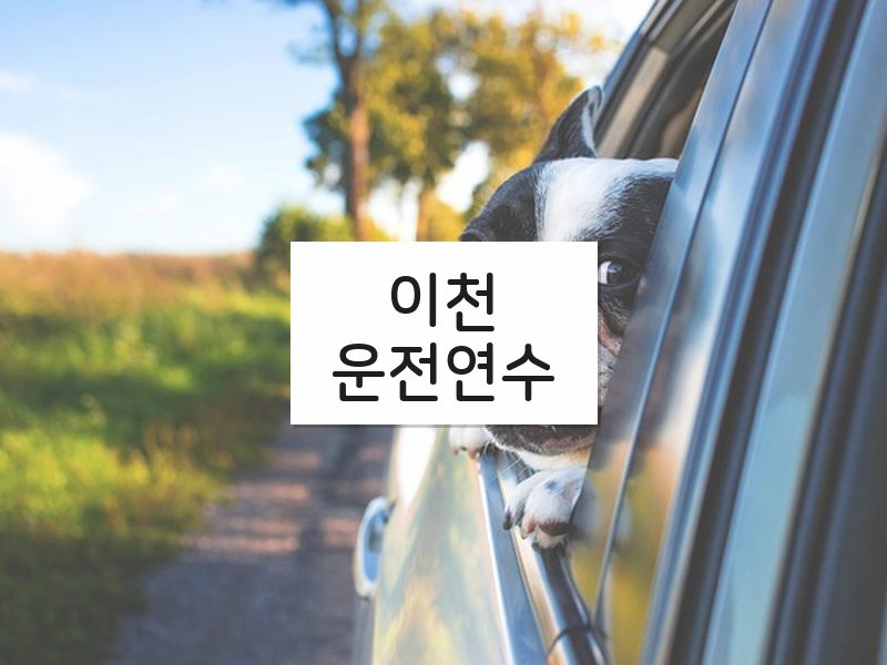 이천운전연수 후기