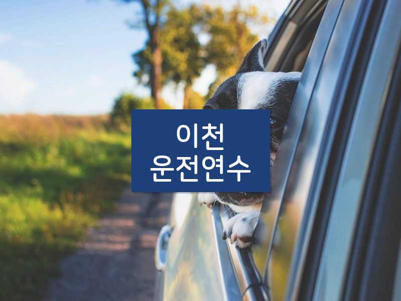 이천운전연수 후기