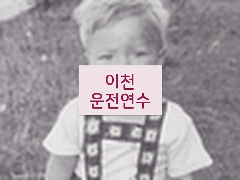 이천운전연수 후기