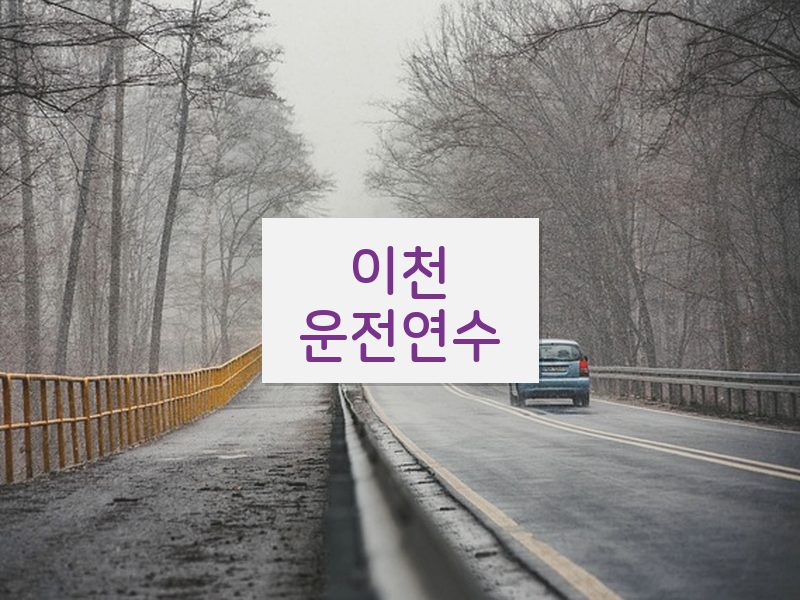 이천운전연수 후기