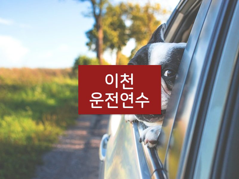 이천운전연수 후기