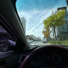 야간 농촌 주행